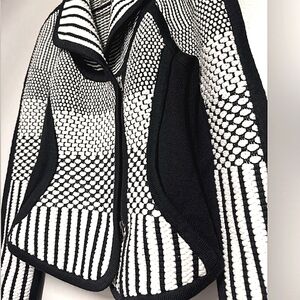 Ohne Titel | Featured on Vogue Runway | Checked Weave Wool Coat